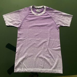 Purple training fit t shirt